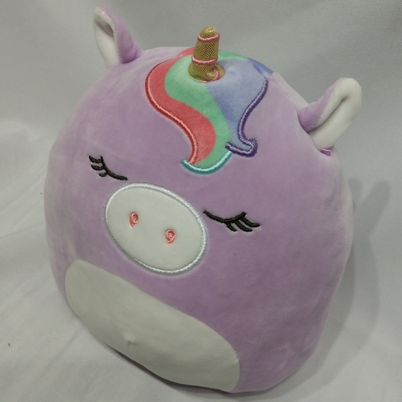 Silvia the Unicorn 8" Squishmallow Great Condition No Hang Tag - Picture 3 of 8